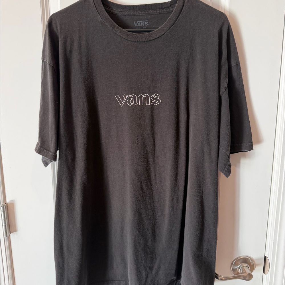 Vans Black skull Tshirt
